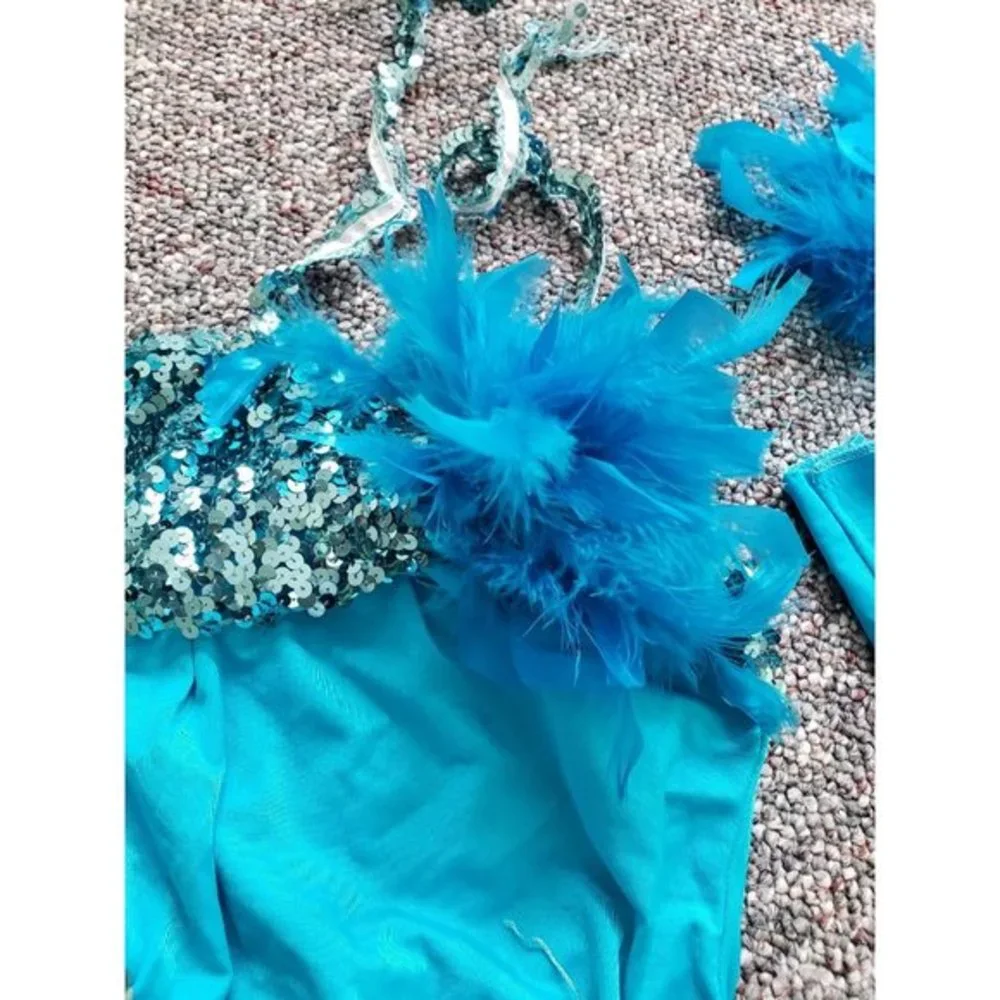 Vintage 80s Girls Dance‎ Leotard